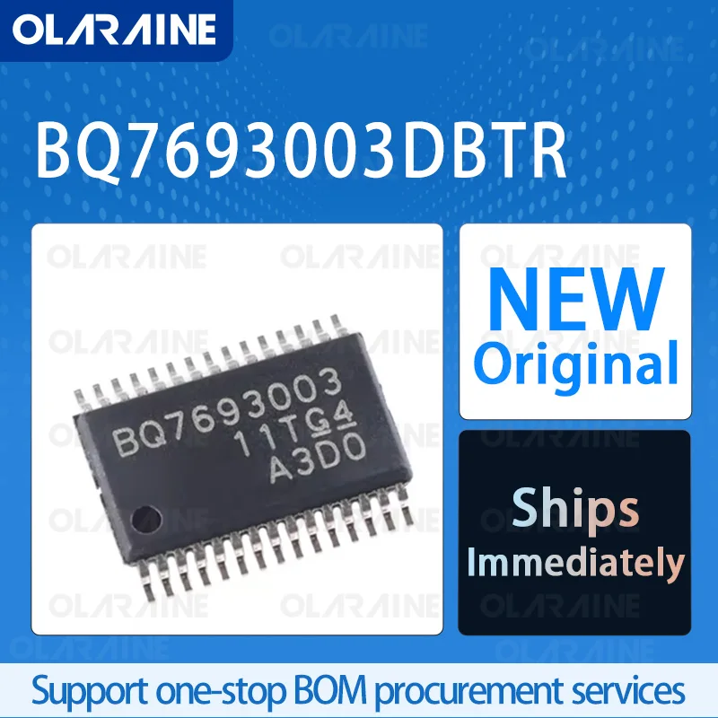 

1/5/10Pcs BQ7693003DBTR TSSOP-30 original ic chip Battery management RoHS Voltage 25 V Current 40 uA