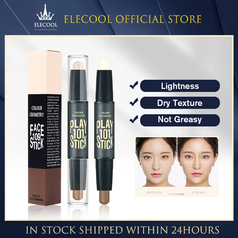 2023New Hot Face Foundation Concealer Pen Long Lasting Dark Circles Corrector Contour Concealers Stick Cosmetic Makeup Cosmetics