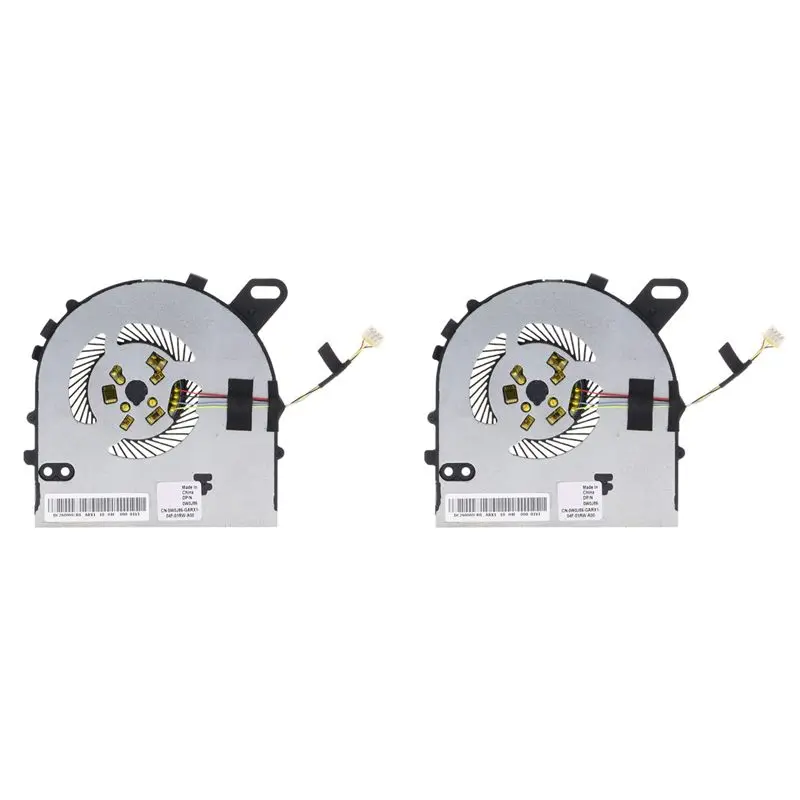 Exquisite-2X Laptop CPU Cooling Fan For DELL Inspiron 15 7572 7560 DELL Vostro 5468 5568 0W0J85