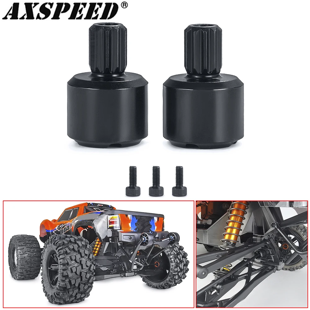 Axspeed 1 Paar Diff Drive Cup für 1/5 x-maxx xmaxx 8s 77086-4 RC Buggy Trucks Auto Upgrade Teile