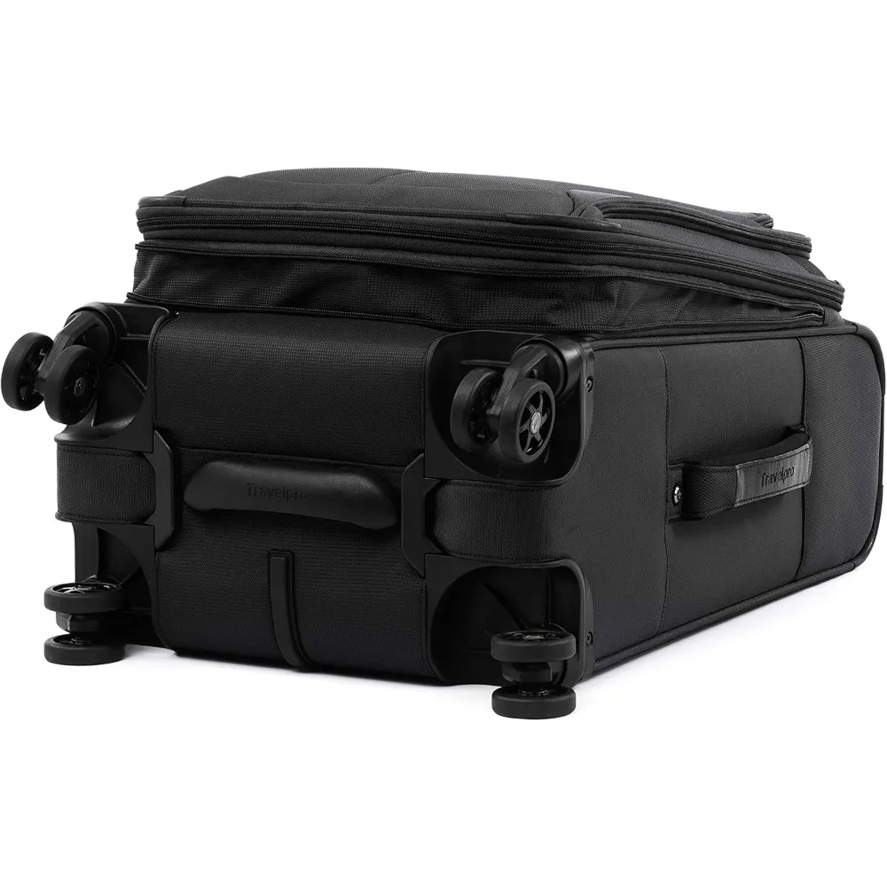 مجموعة أمتعة دوارة خفيفة الوزن وقابلة للتوسيع، قطعتين، 21 حقيبة حمل و25 حقيبة متوسطة الحجم، حقيبة جانبية ناعمة للسفر #5