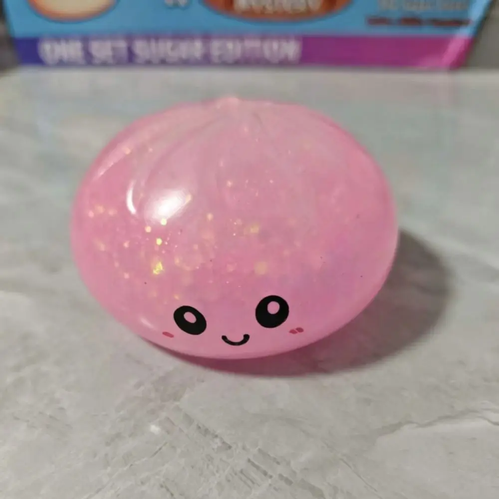 Boys Girls Luminous Dumpling Squishy Slow Rebound Noctilucent Squishy Dumpling Cute Soft Pinch Sensory Fidget Ball Adults