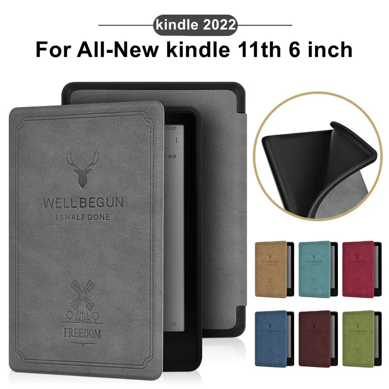 Kindle Fall für brandneue Kindle 11. 2022 ver öffentlicht 6 Zoll c2v2l3 Auto Sleep/Wake Funda Abdeckung für Kindle 11 Generation Fälle Capa