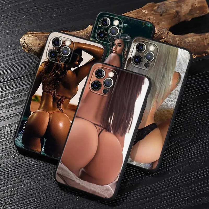 

Hot Ass Girls Model Bikini Summer Funda For iphone 14 Case For iPhone 11 12 13 14 Pro Max XS X XR 7 8 Plus 6S SE Case Soft Cover