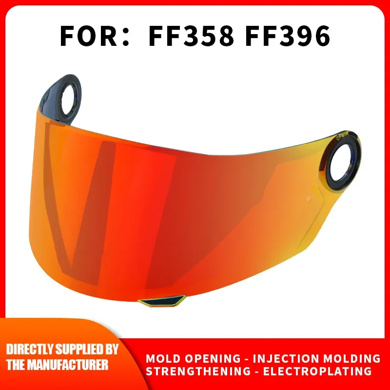 QIANBAI-Visière de remplacement pour casque de moto, LS pour FF358 FF396, lentille Storm Hood, accessoires pour casque