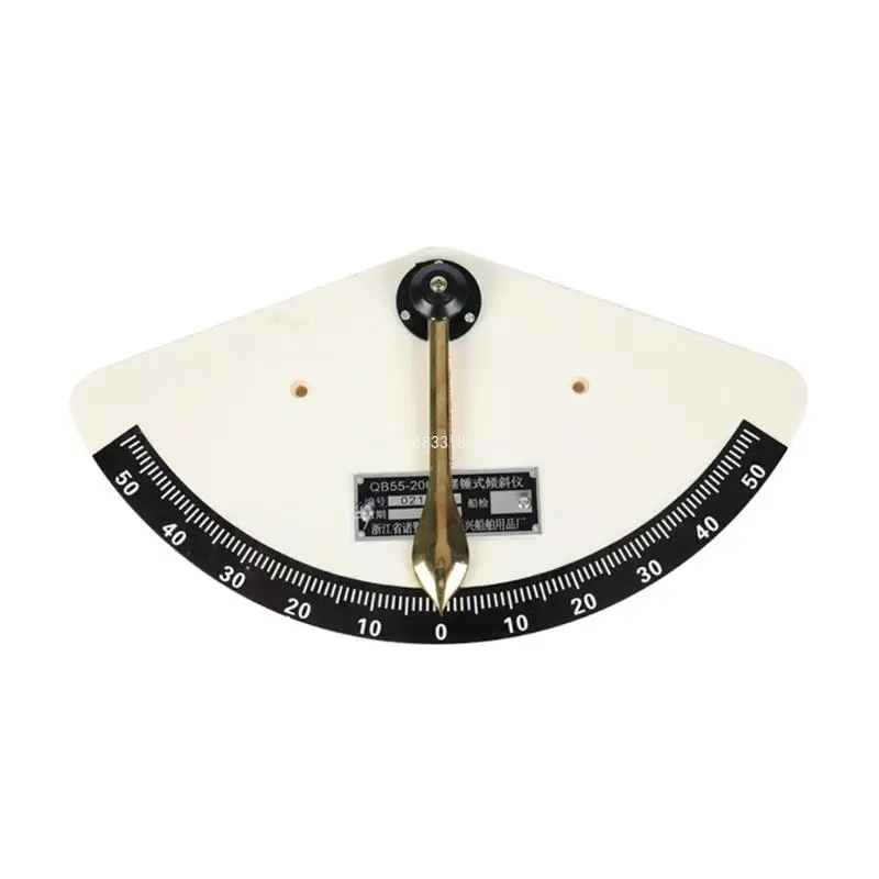 

55-Degree Ship Inclinometer Swing-Type Tilt Gauges Reliable & Accurate Durable Dropship