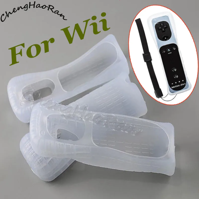 

1PC For Wii Wii U Remote Right Hand Silicone Protective Case Soft Replacement Accessory for Enhanced Grip And Protection