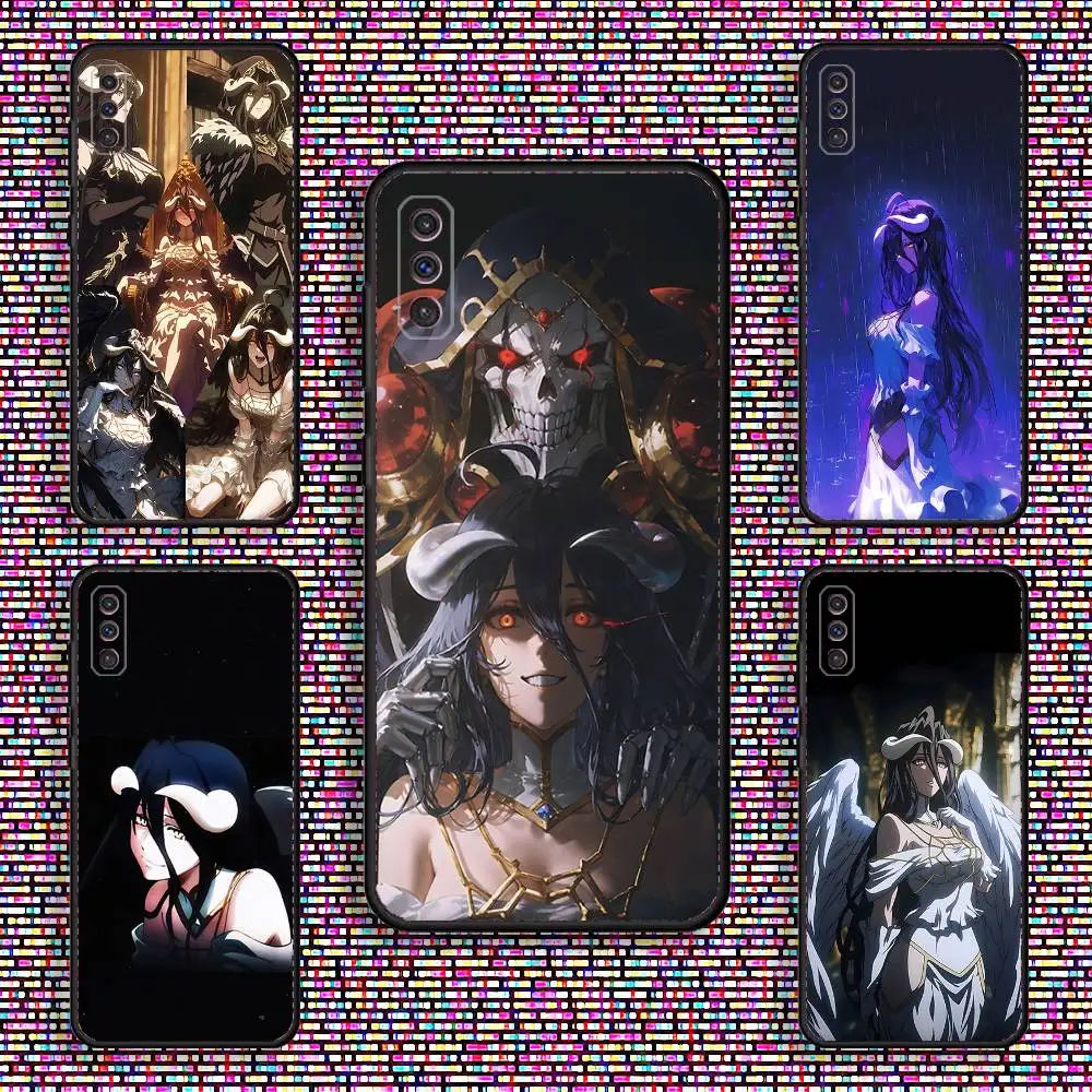 

Overlord Albedo Phone Case For Samsung S 25,24,23,22,30,21,10,9,Ultra,Plus,Lite,FE,4,5 G Black Soft Case
