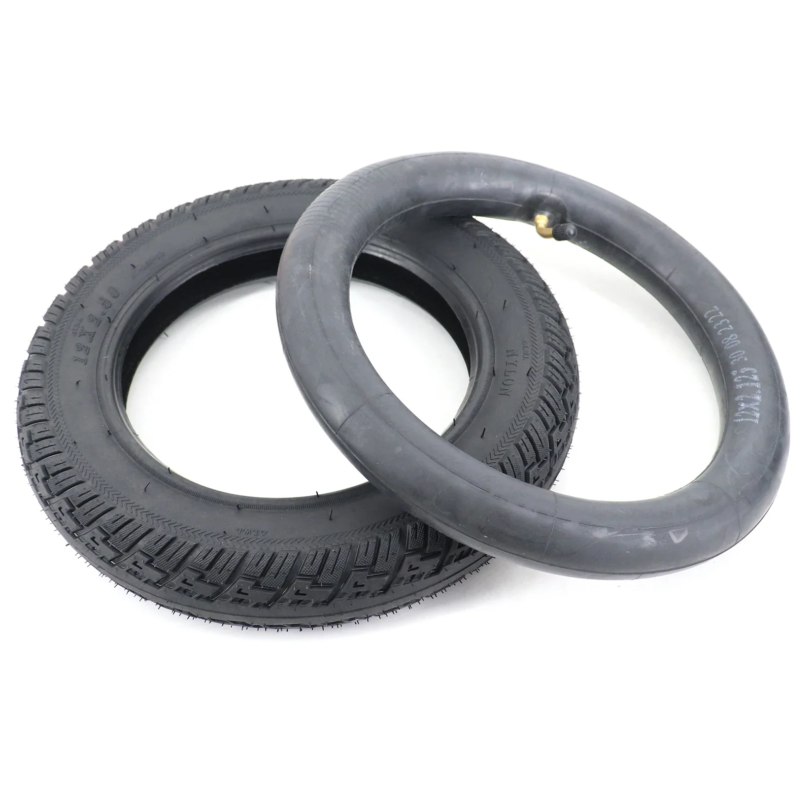 AliExpress HTBCCHB 12Inch 12X2.50 Out Tire 12X2.125 Inner Tube Camera Bent Valve For 12*2.50 12 * 2.125 Tyres 12 1/2 X 2 1/4 Bike Electric Scooter
