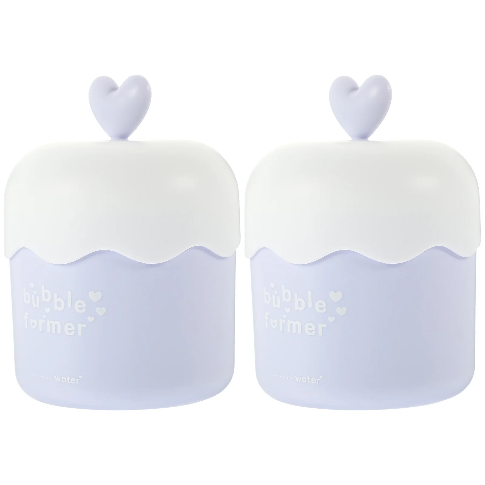 เครื่องทำโฟมล้างหน้าแบบพกพา 2 ชิ้น ใช้งานง่าย น้ำหนักเบา เหมาะสำหรับการเดินทาง