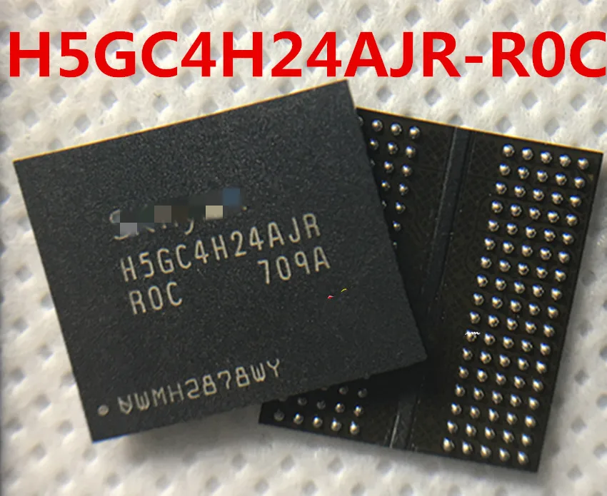 ذاكرة الفيديو 4G ، H5GC4H24AJR-R0C ، H5GC4H24AJR ، بغا DDR5 ، 100% جديد الأصلي ، 5-10 قطعة مجموعة