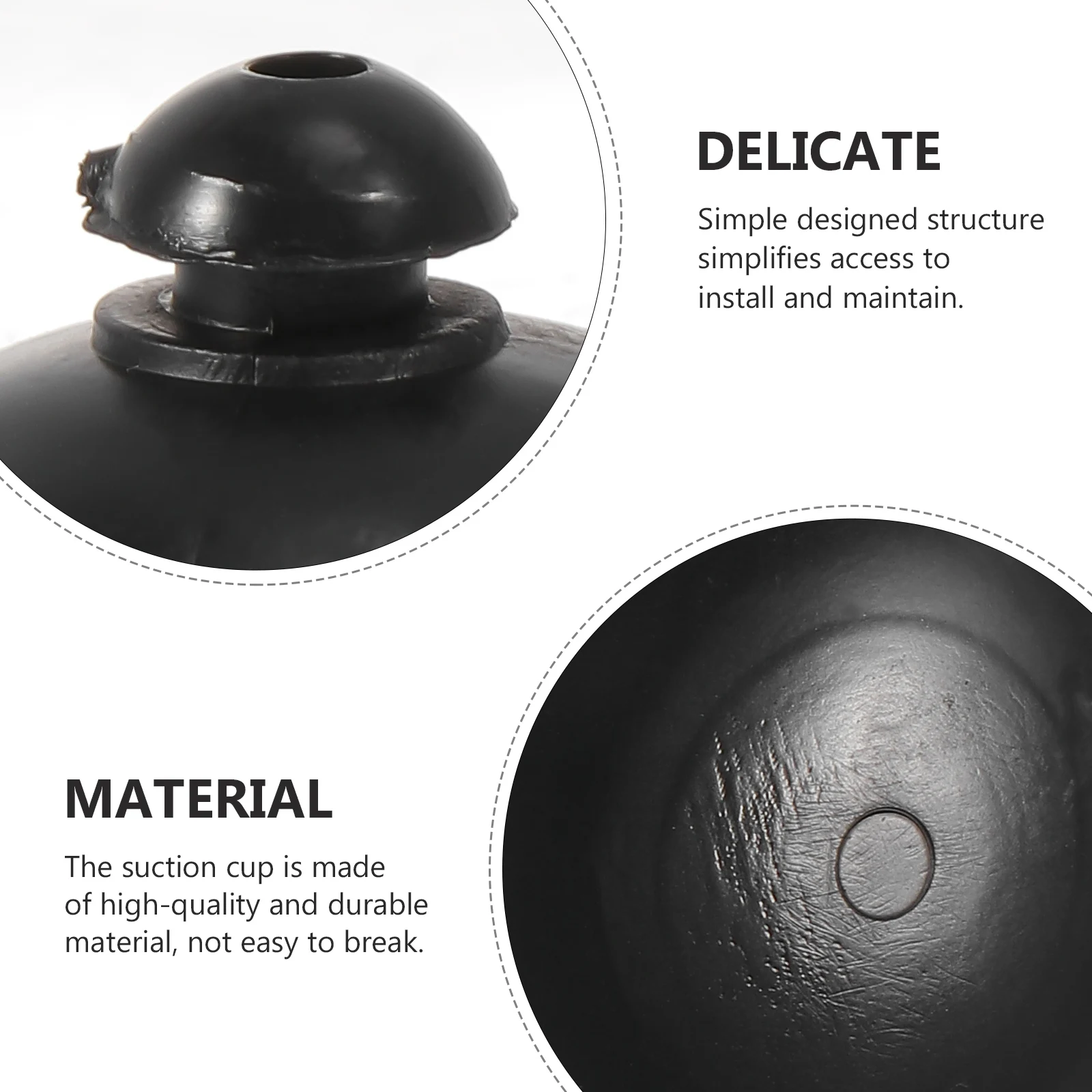 

100pcs Fish Tank Suction Cups Plastic Air Fixing Sucker For Aquarium Oxygen Water Pump Holder Submersible Pump Accessories