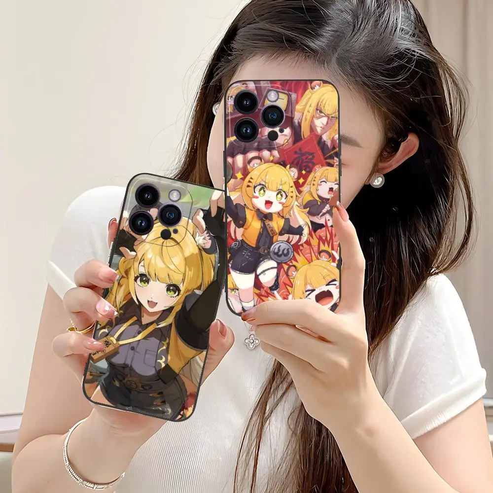 

ZZZ Ju Fufu Phone Case for iPhone 17 16 15 14 13 12 11 X XR XS 8 7 Air Pro Max Plus Mini Soft TPU Shockproof Cover