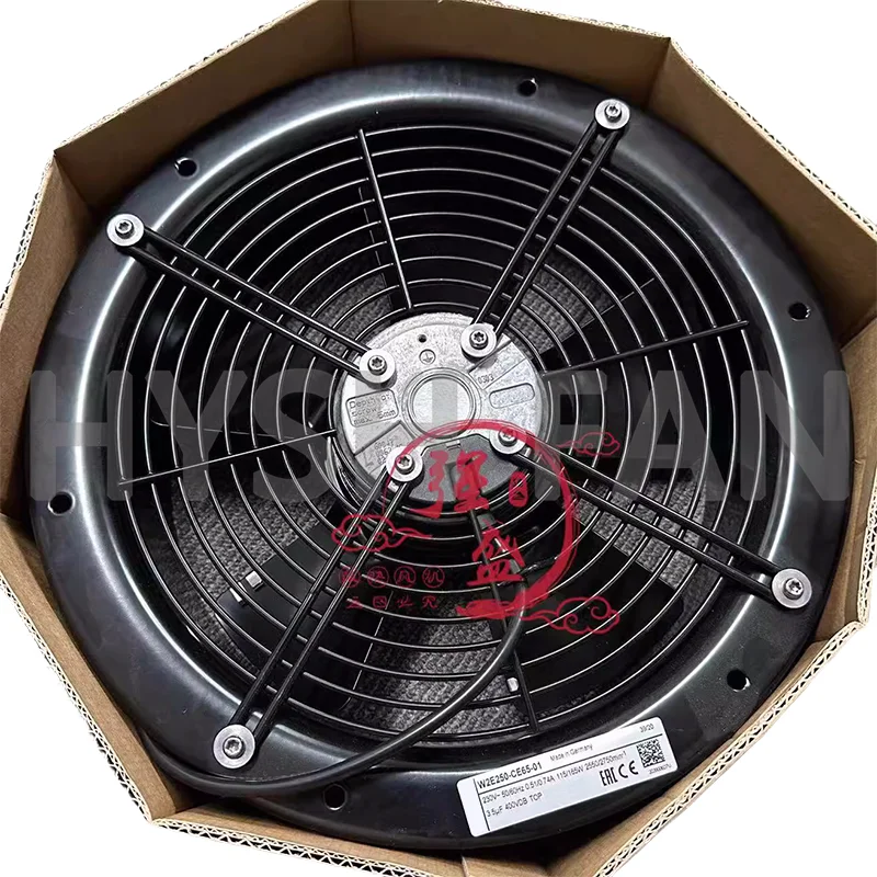 W2E250-CE65-01 New Original 230V 115W Wind Turbine Axial Flow Fan