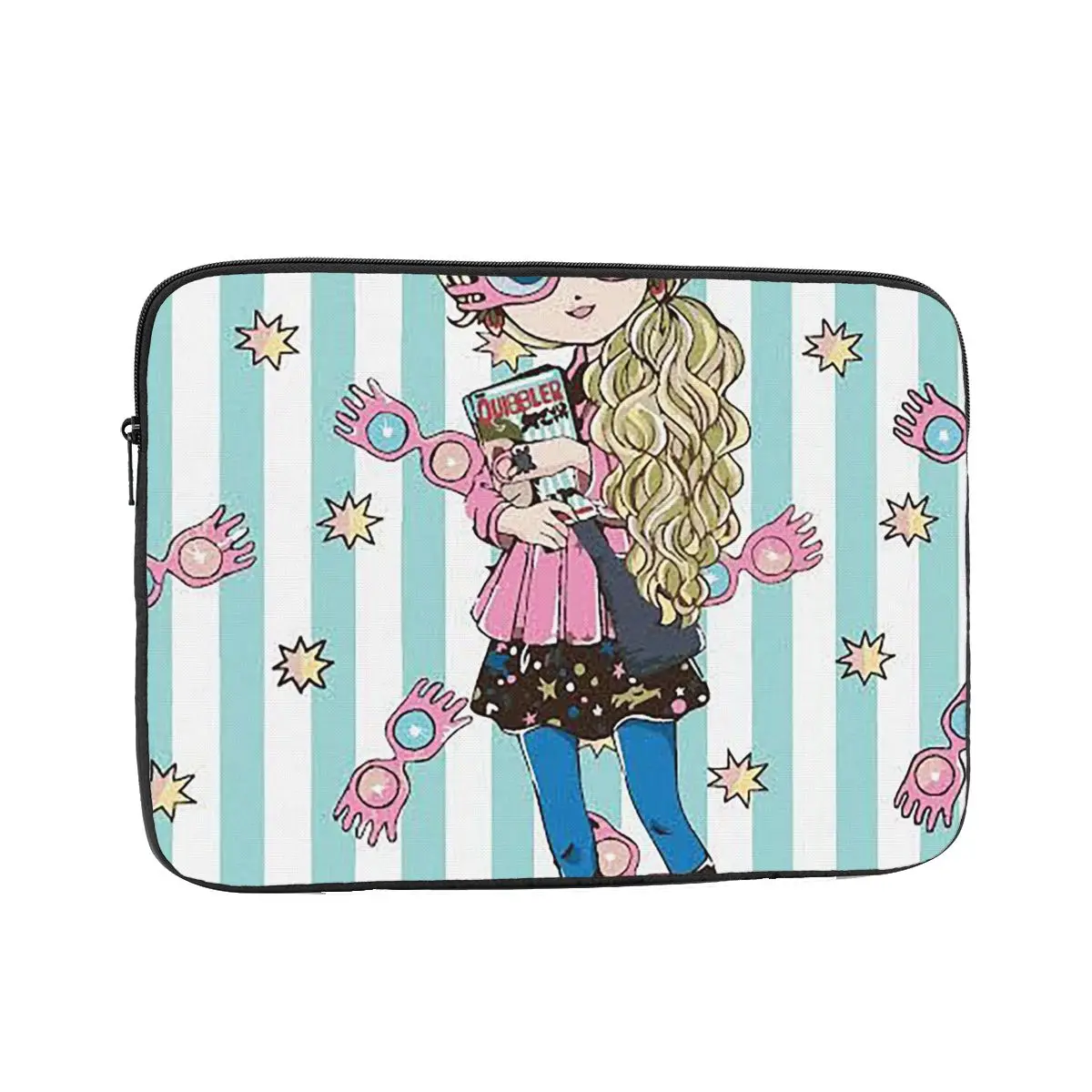 Luna L-Lovegoods Glasses Notebook Laptop Bag Case Pouch 10 12 13 15 17 Inch Notebook Sleeve Cover Bag Tablet Shockproof Case Bag