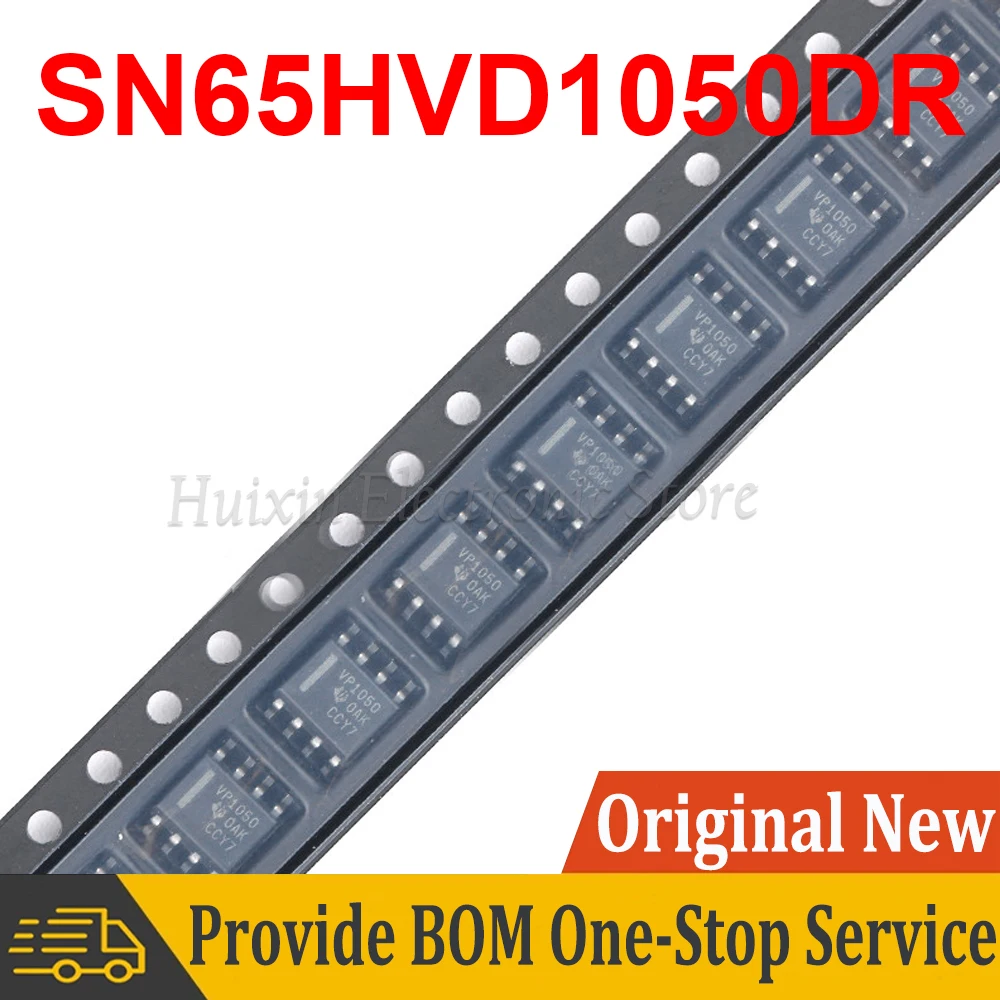 2pcs SN65HVD1050DR SN65HVD1050 65HVD1050DR SOP8 SOIC-8 SMD New and Original IC Chipset