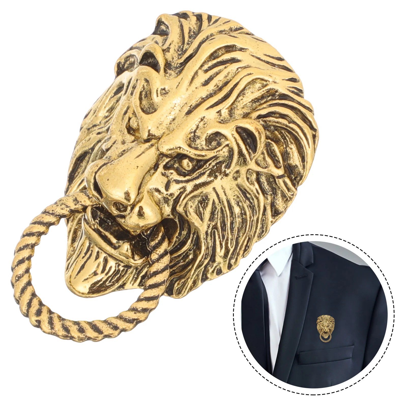 

Boutonniere for Men Animal Sweater Brooch Decorative Pin Suit Accessories Pins Jackets Man Lapel Wedding Coat