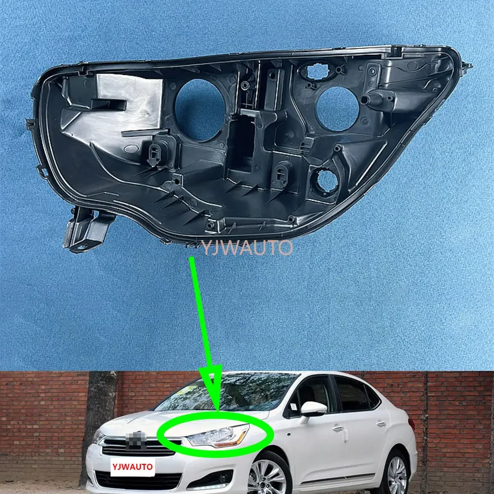 

Fitroen C4L 2013 2014 2015, замена основания фар автомобиля, держатель передней лампы, задняя поддержка