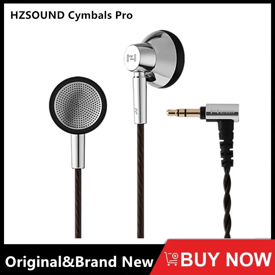 

Наушники-вкладыши HZSOUND Cymbals Pro Hifi Проводные с разъемом 14,2 мм