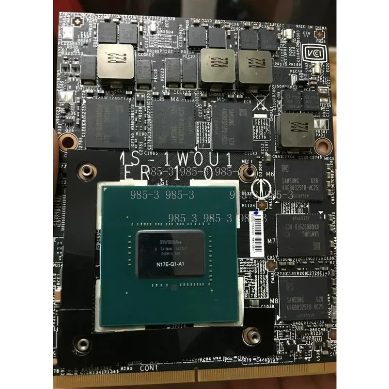 Used GTX1070M N17E-G2-A1 8GB GDDR5 Graphics Card, High Quality Laptop GPU Replacement for  Notebook Upgrade