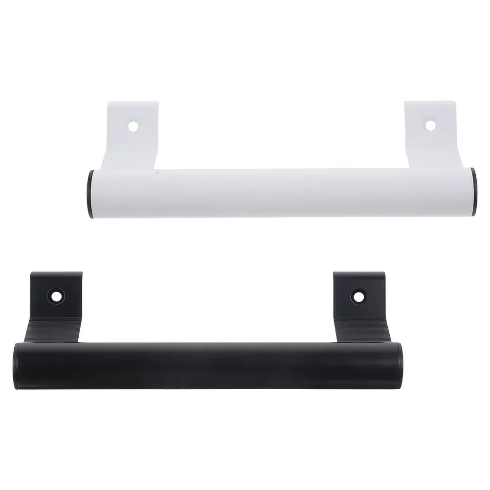 

1 set Aluminum Alloy Sliding Door Handle Black White Glass Pull Kitchen Cabinet Furniture Hardware Closet Locker Drawer Pulls