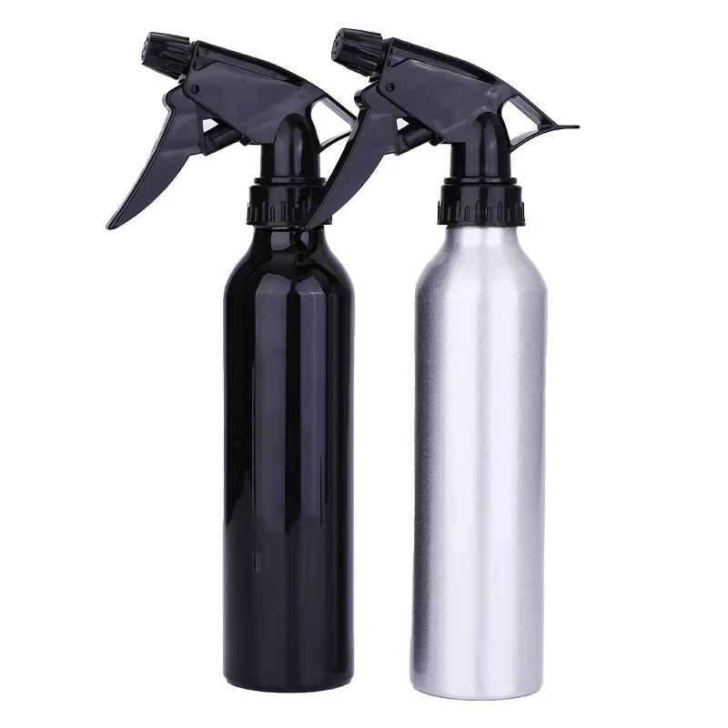 1 Piece 250ml Aluminum Press Sprayer Spray Pump Sprinkling Bottle for Flower Watering Hairdressing Tattooing Spray PMU Tool