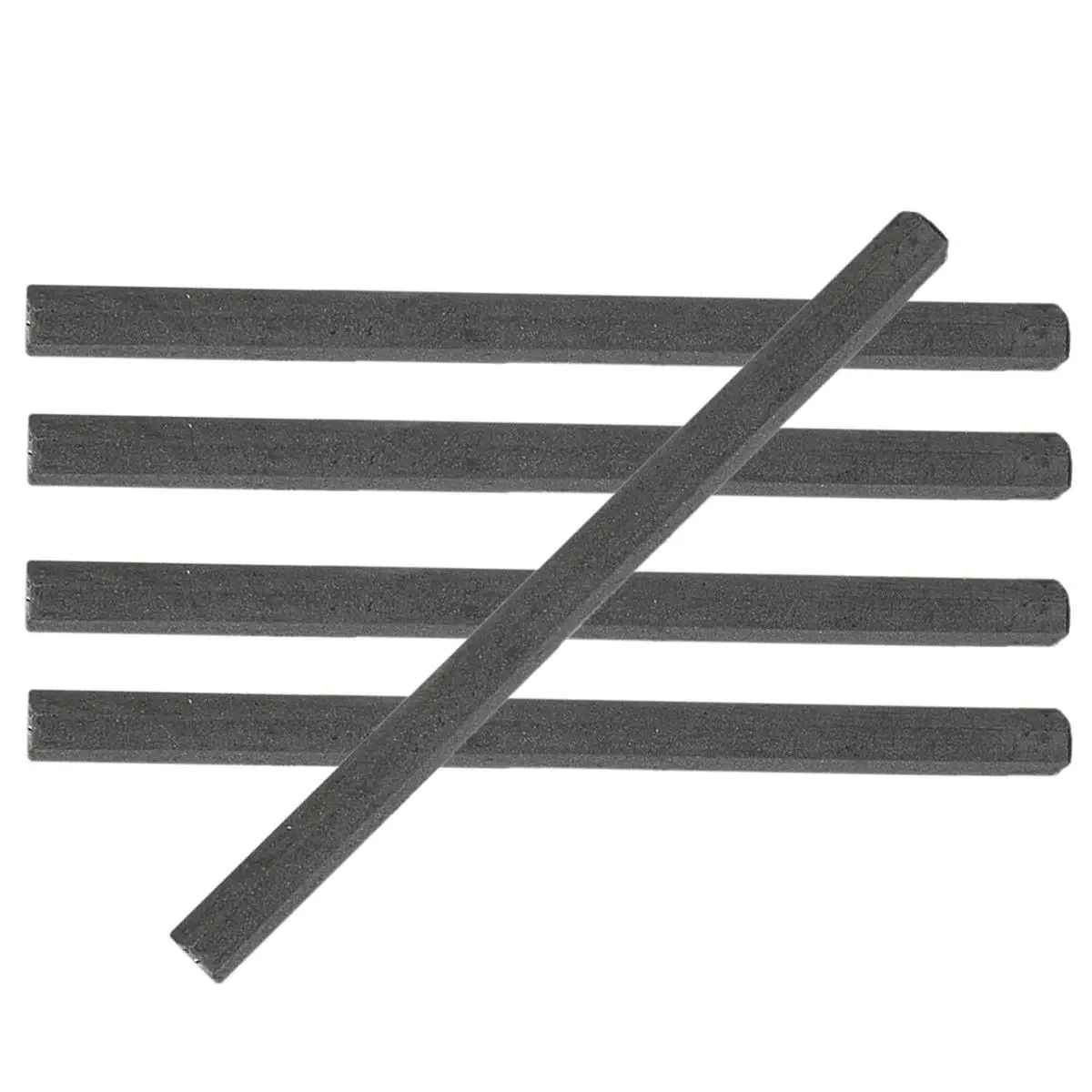 7mmX50/70/80/100/120/140/160/180mm 1pcs Soft Ferrite Zinc  Rod Cores Medium Wave Bar Dameter