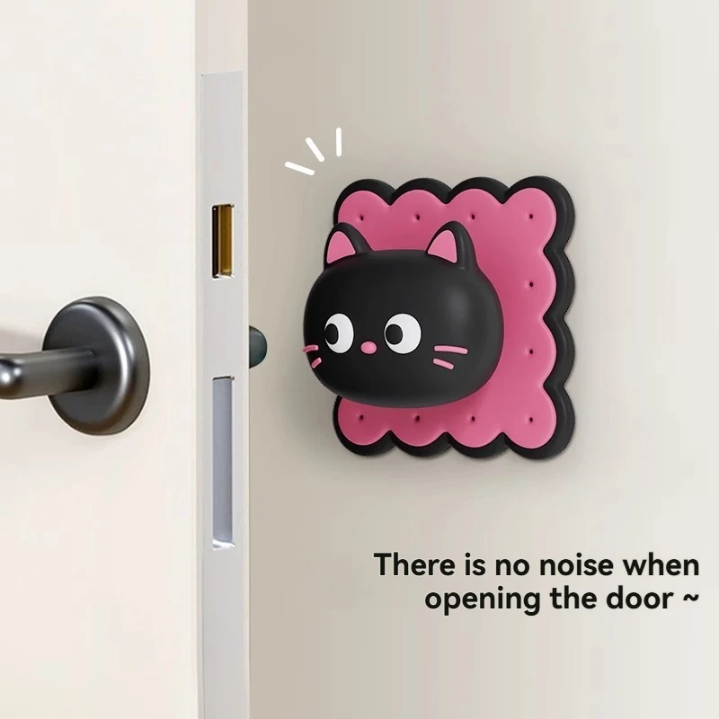 Cute Cartoon Anti-Pinch Door Pads – Soft Silicone Bumpers for Handles & Doors, Noise-Free & Child-Safe Finger Protection Guards