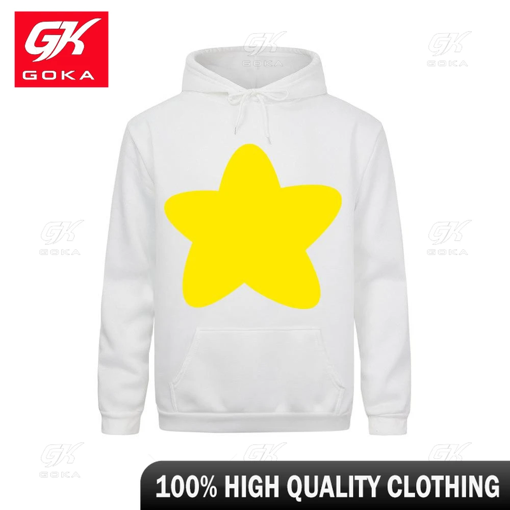 Funny Cartoon Sportswear Steven Universe Star Woman's Mens Hoodies Crystal Gems Garnet Amethyst Pearl Sweatshirt Original Hoody