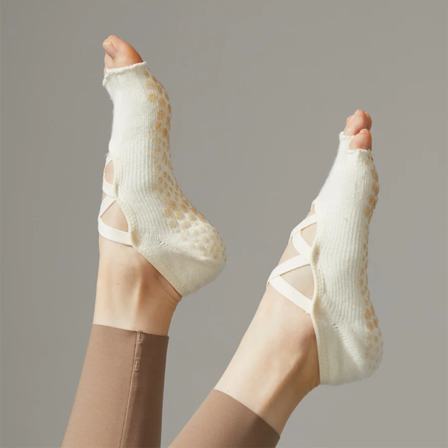 

Strap yoga socks, finger count anti slip socks, Pilates socks, five finger socks, sports socks, women's fitness dance