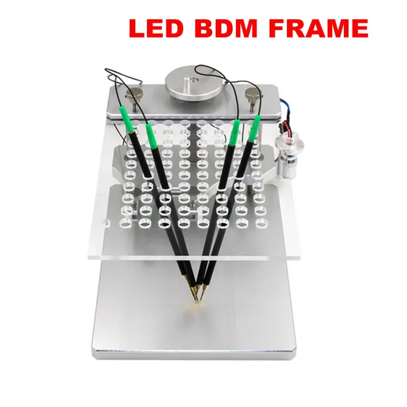 BDM Frame Pro Best Quality 22pcs BDM Adapters Dimsport BDM Probe Adapters Full Set LED BDM Frame ECU RAMP Adapters