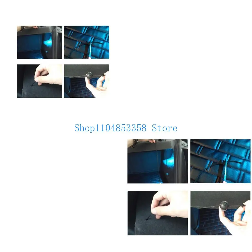 

652f Задняя полоса посылки, веревка для шнурной шнурной шнурной шнурки Tonneau