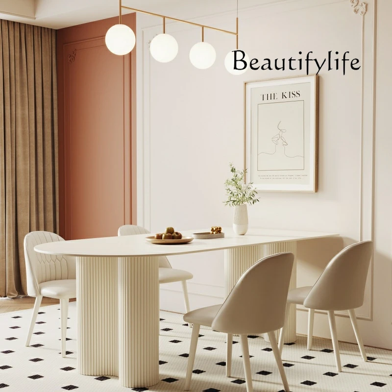 

X Light Luxury Design Restaurant Table Round French Style Hotel Lobby Newclassic Coffee Tables Apartmen New In Muebles Furniture