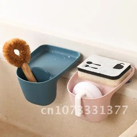 

Kitchen Holder Faucet Box Basket Storage Rack Drain Sponge Soap Shelf Sink Adjustable Bathroom Accessories Sink Holder