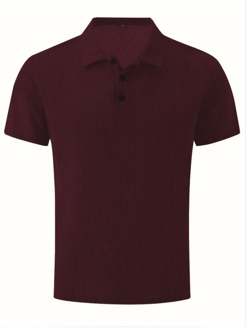 Polo Men\'s T Shirt Slim Fit Mesh Breathable Top Tee New Fashion Summer Polo Casual Short Sleeve T-Shirt Men Clothes MY069
