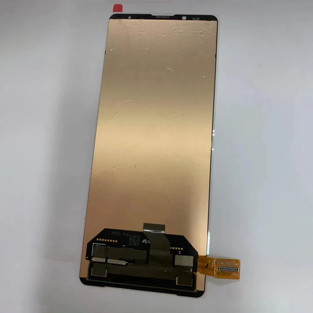 Imagem -04 - Lcd Display Touch Screen Digitizer Assembly Burn Shadow Original Sony Xperia Iii Xq-bc72 6.5