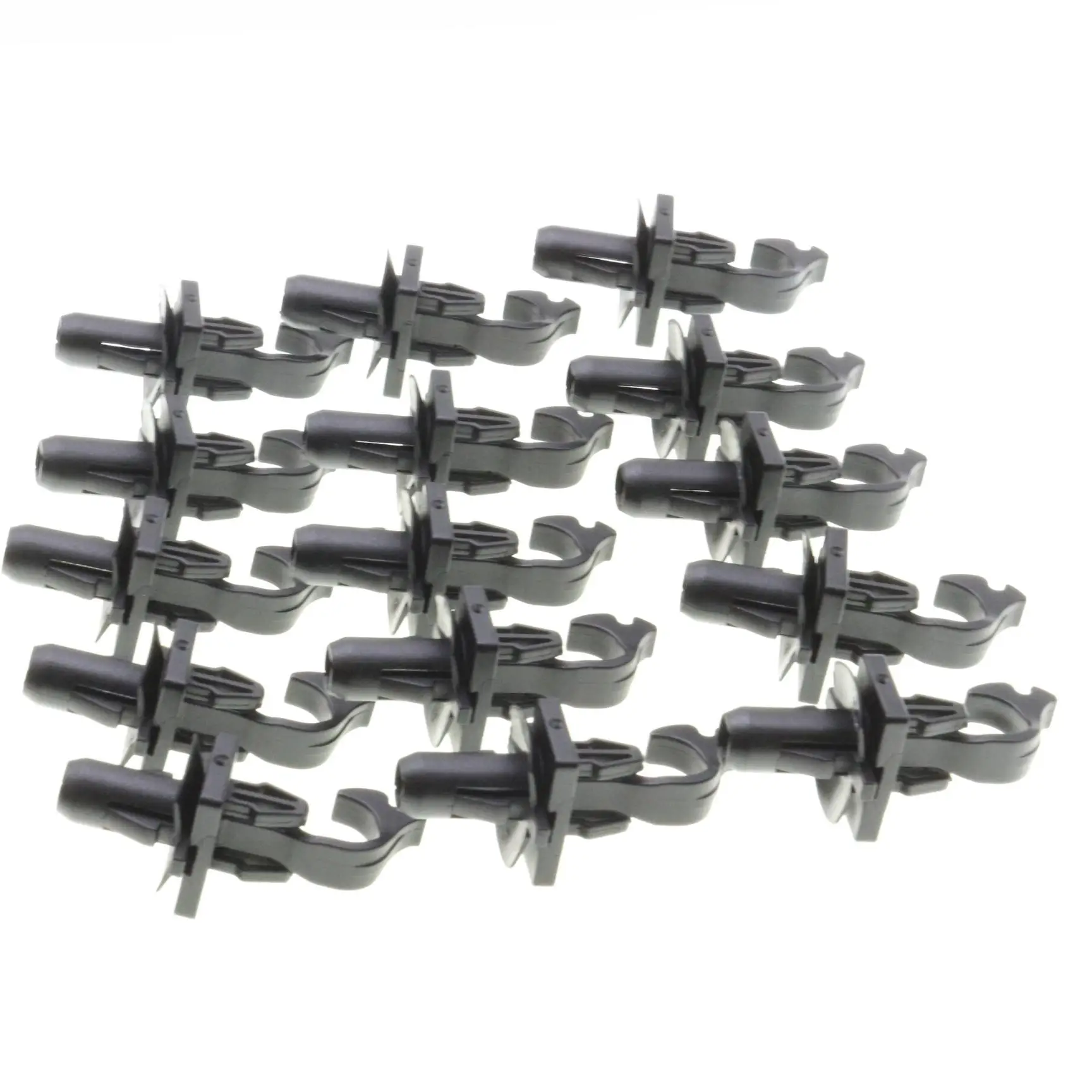 

15 Pcs Black Nylon Windshield Trim Pillar Retainer Clip Fasteners Fit For Lexus IS ES GS Toyota Prius RAV4 Sienna 62217-52120
