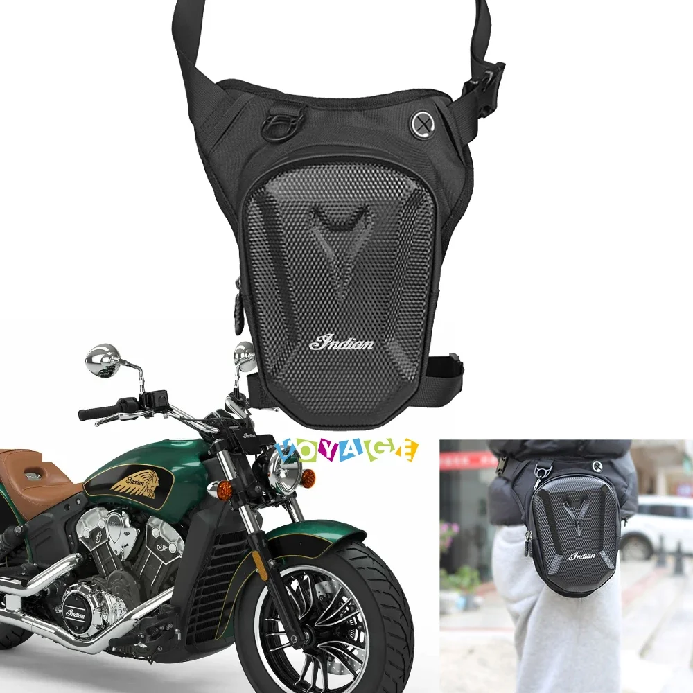 

Новинка для Indian Scout/Sixxty Bobber Chief, винтажная боковая сумка для ног мотоцикла Springfield Challenger Roadmonster FTR, аксессуары