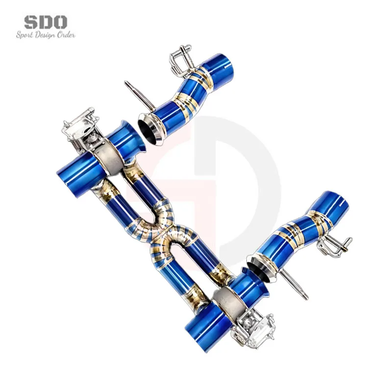 OEM Axle Catback for  SF90 3.9L V8 2019-2023 Performance Racing Sport Titanium Valvetronic Exhaust In-situ Installation