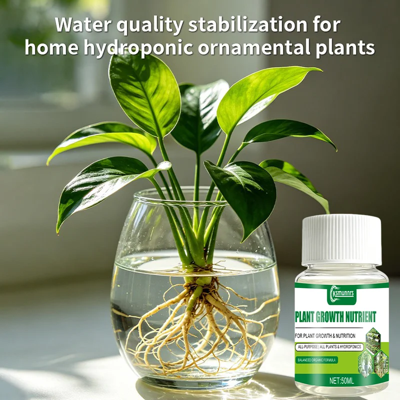 Multipurpose Hydroponic Plant Nutrient Solution for Soaking & Water Purification Perfect Fresh Flower & Plant Care