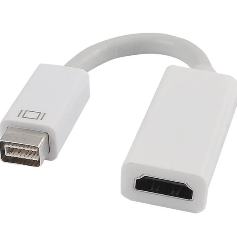 (for Apple Mac Macbook) Mini DVI Male to HDMI-compatible Female Cable HD Mini DVI Male to HD Converter Kable Cabo Cord 1080P