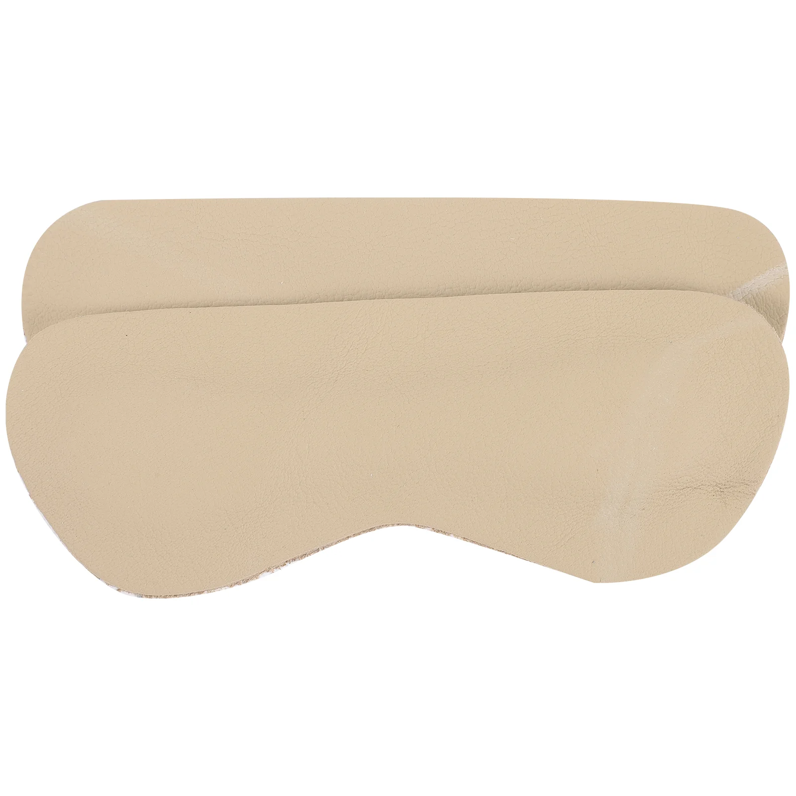 Cojín de tacón trasero para primavera y verano, protectores de agarres altos, Beige