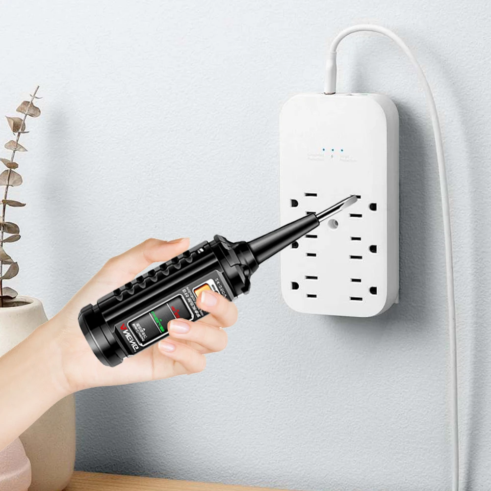 ANENG-B15 Indução Tester Pen, Caneta de Teste Chave De Fenda Eletricista De Uma Palavra, AC Detecção De Tensão, Ferramentas Elétricas, 24-250V