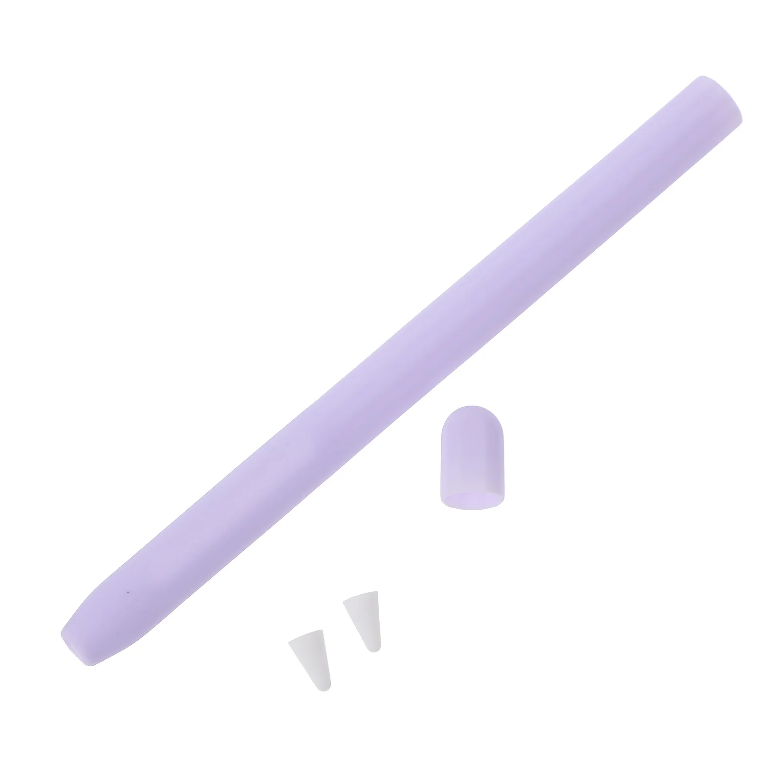 

Stylus Pen Silicone Protective Sleeve Carrot Shape Anti-Fall Cover Non-Slip Durable Compatible Pencil 2 Stylus Protector