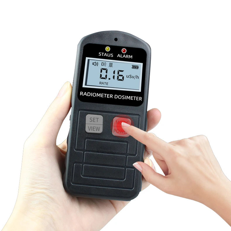 F9000 Nuclear Radiation Tester Geiger Counter Alarm X-ray Radiometer Dosimeter