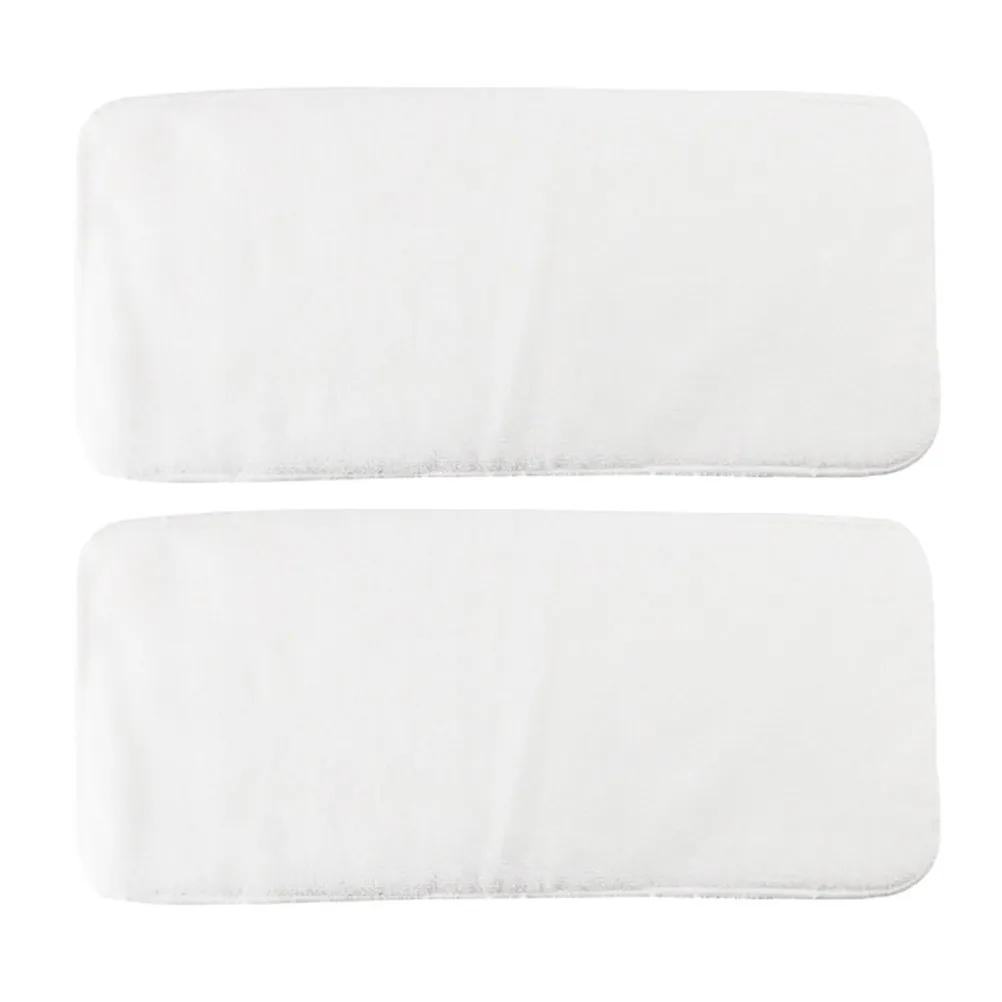 2Pcs Adult Washable Urine Pads Soft Breathable Booster Pads for Incontinence High Absorbency Reusable Diaper Liners Overnight