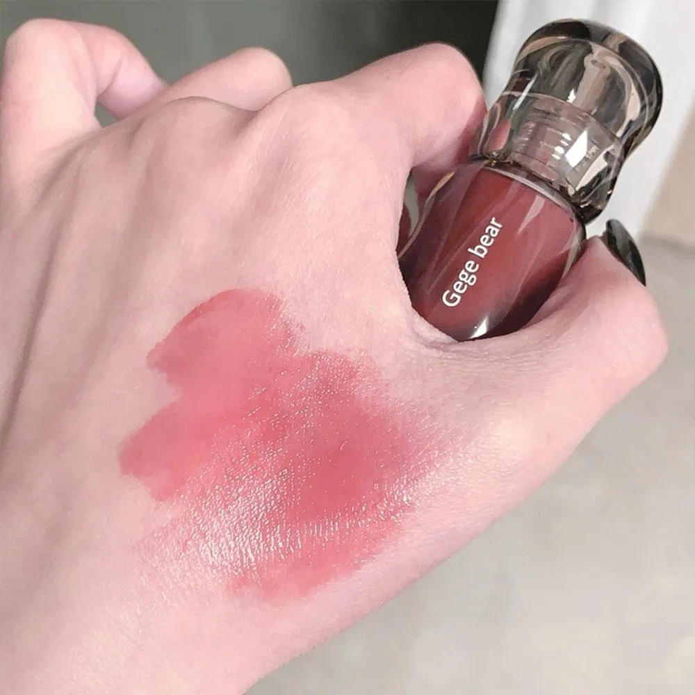 Novo Bálsamo Labial Hidratante de Longa Duração, Gloss Labial em Gel com Óleo Cristalino, Gloss Labial Hidratante em Gel para Maquiagem
