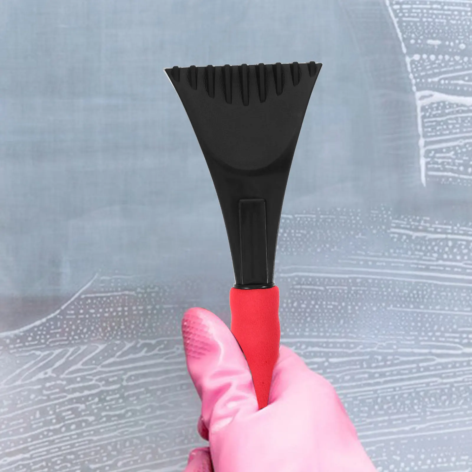 ABS Snow Shovel Outdoor Multi-Functional Ice Breaking Shovel Manual Handheld Winter Snow Remover for Car Window Driveway