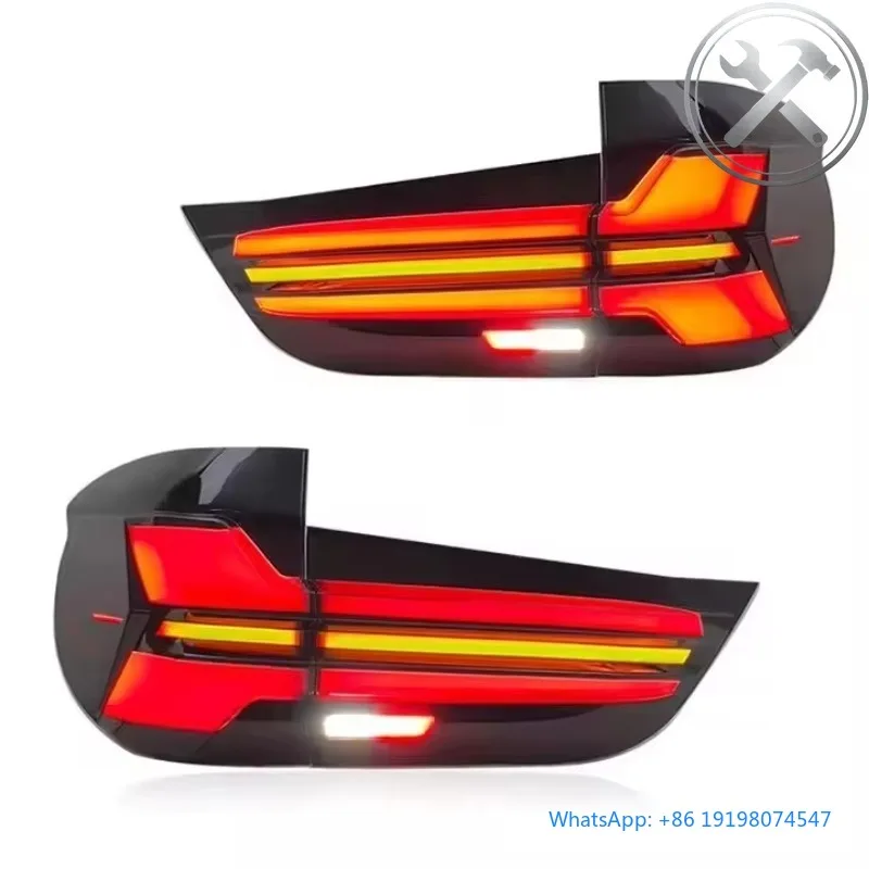 

Mid Size SUV F15 2014-2018 G05 Style Full LED Taillights Assembly DRL Turn Signal 6000K Waterproof Auto Parts