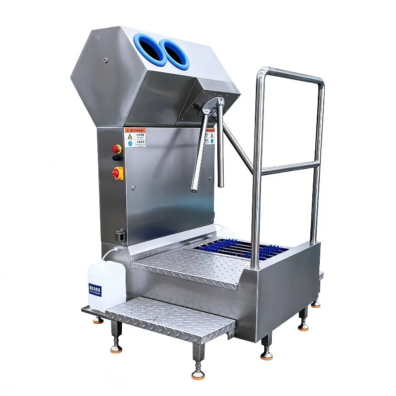 Electric stainless steel automatic sanitary shoe washing machine for factory cleaning equipment